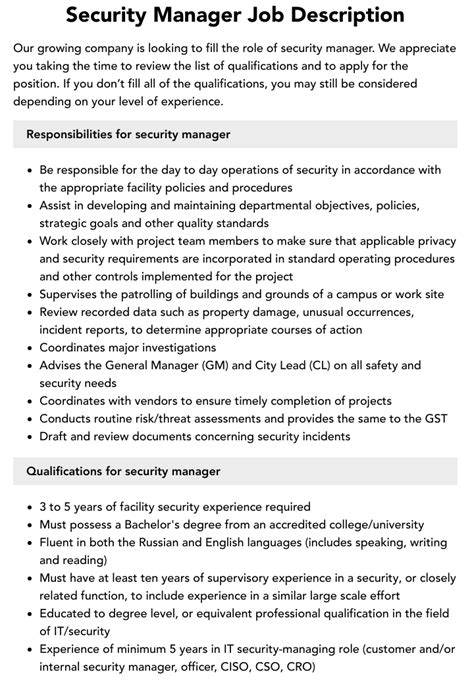 50+ Security Officer Manager Jobs, Employment in LaGuardia.